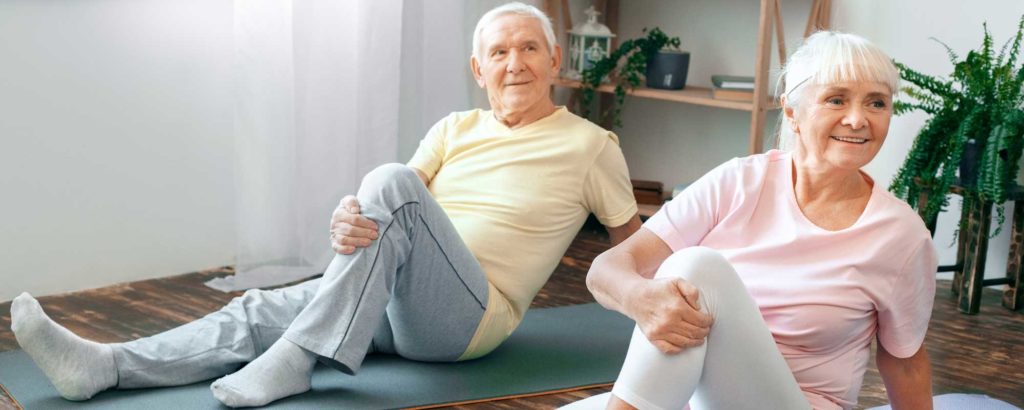 Gli esercizi di «ginnastica dolce» per gli anziani